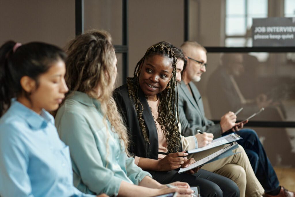 group of candidates sitting in queue for job inter 2022 04 27 01 50 47 utc